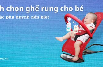 Cách chọn ghế rung cho bé 1