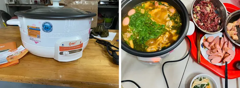 Top 5 nồi lẩu điện bán chạy