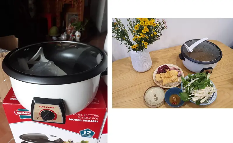 Top 5 nồi lẩu điện bán chạy