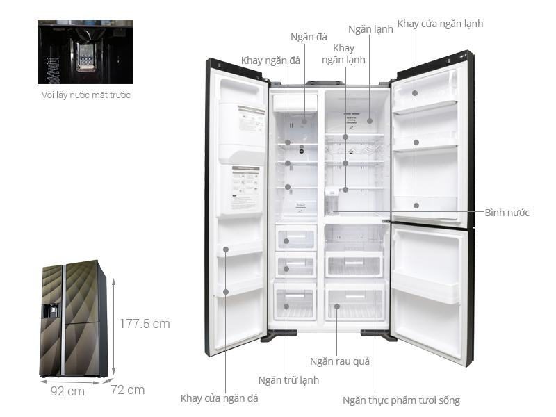 Tủ lạnh Hitachi Inverte