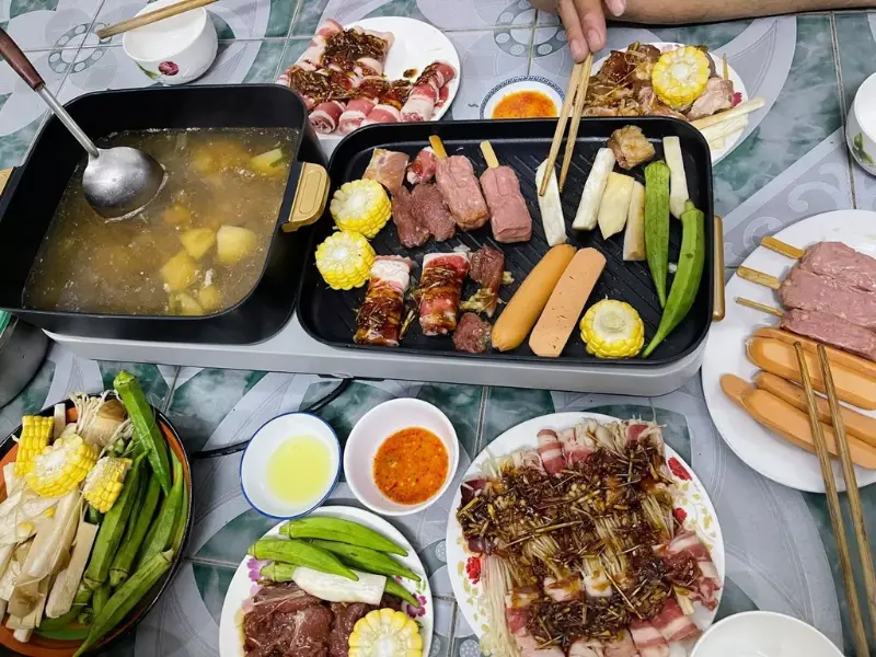 lẩu nướng đa năng