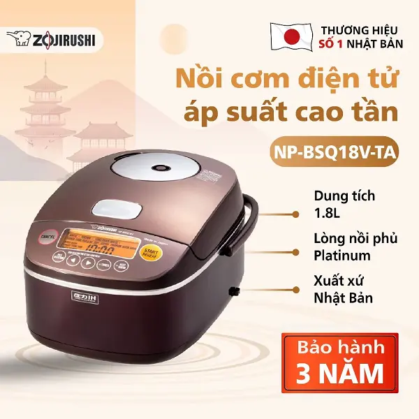 3 nồi cơm điện Zojirushi tốt nhất 2025