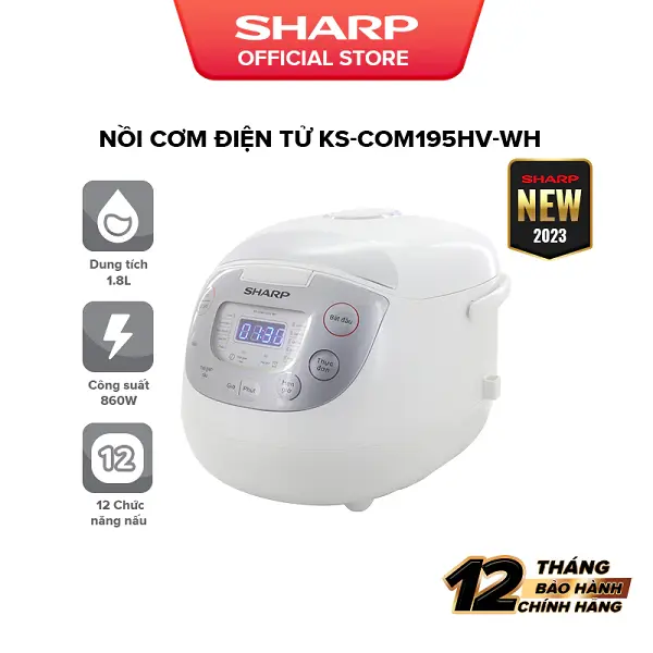 5 nồi cơm điện Sharp được ưa chuộng nhất 2025