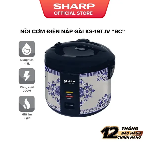 5 nồi cơm điện Sharp được ưa chuộng nhất 2025