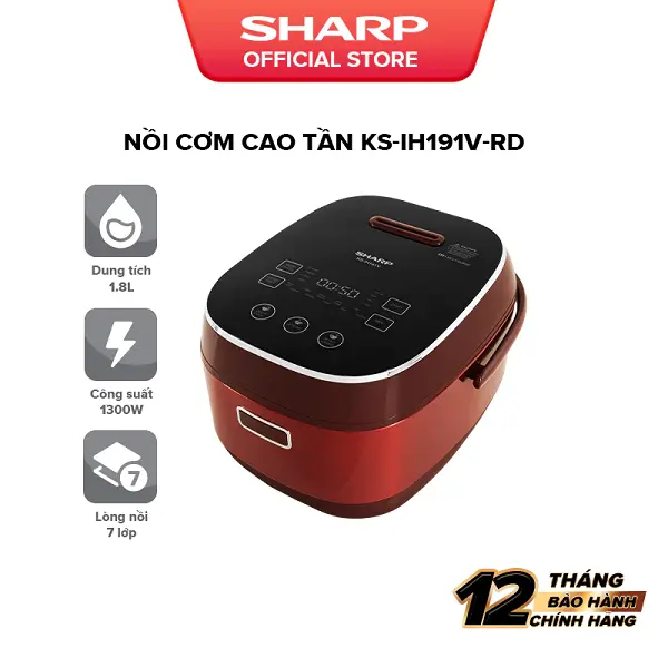 5 nồi cơm điện Sharp được ưa chuộng nhất 2025