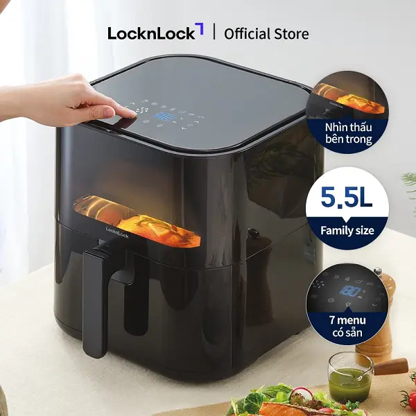 Top 5 nồi chiên Lock&Lock tốt nhất 2025