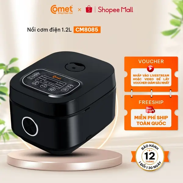 Top 5 nồi cơm điện Comet tốt nhất 2025