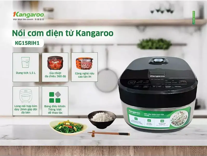 Top 5 nồi cơm điện Kangaroo tốt nhất 2025