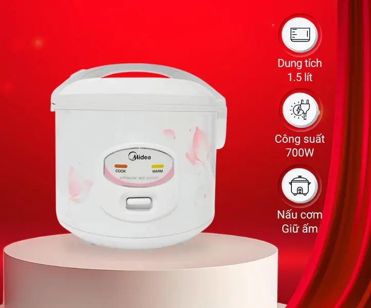 Top 5 nồi cơm điện Midea tốt nhất 2025