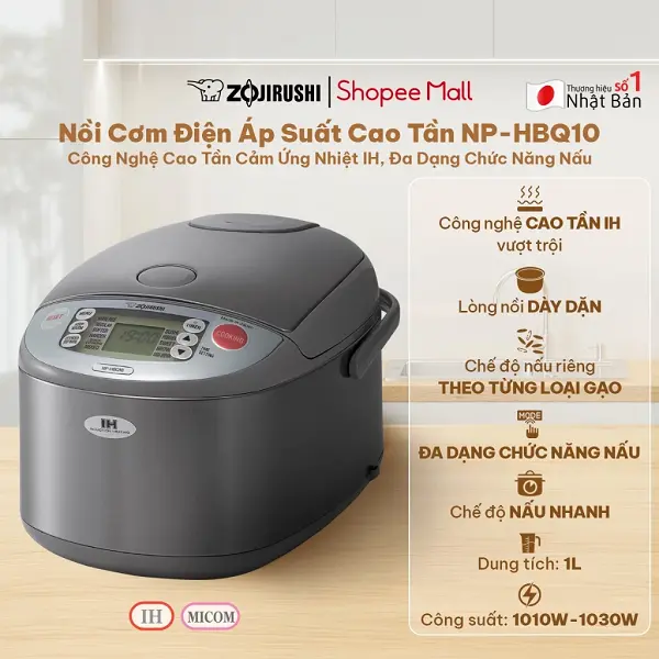Top 5 nồi cơm điện cao tần tốt nhất 2025