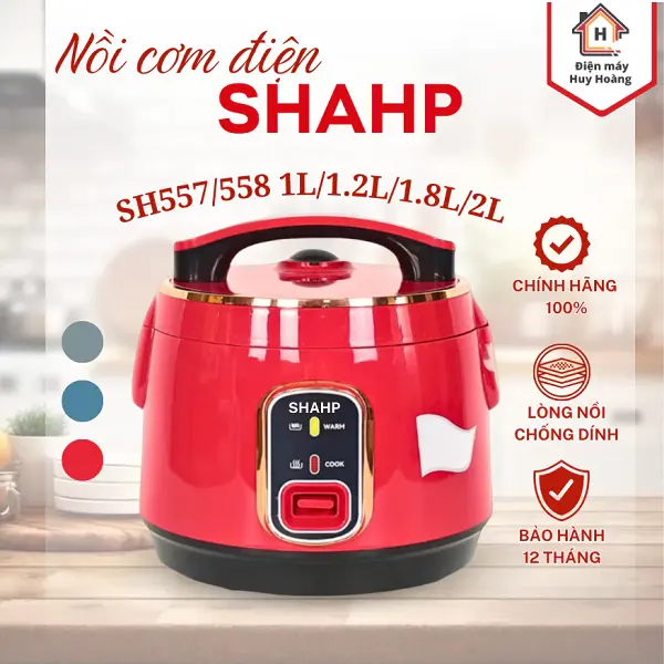 Top 5 nồi cơm điện giá rẻ 200K