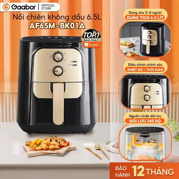 Top 9 nồi chiên không dầu bán chạy nhất hiện nay