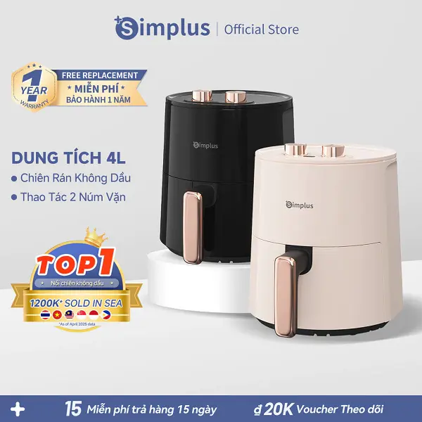 Top 9 nồi chiên không dầu bán chạy nhất hiện nay