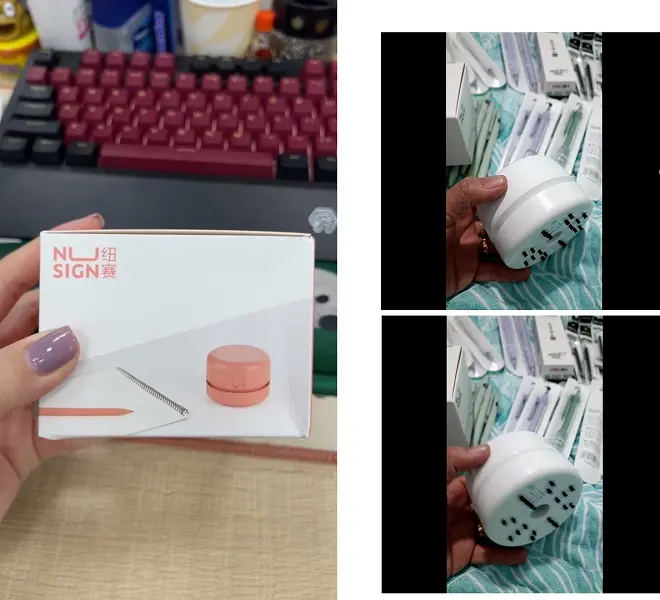 máy hút bụi bàn phím, Laptop