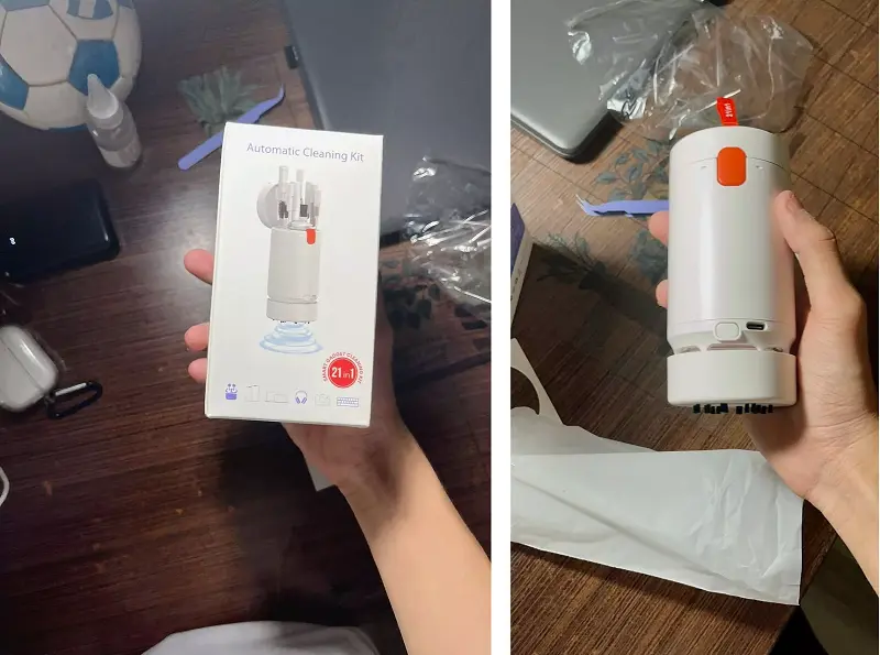 máy hút bụi bàn phím, Laptop