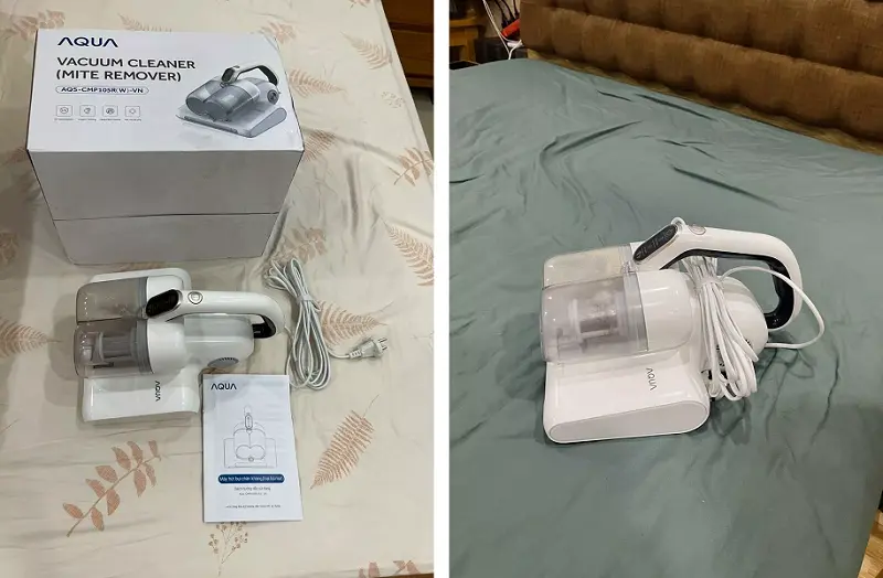 máy hút bụi đệm, ga giường