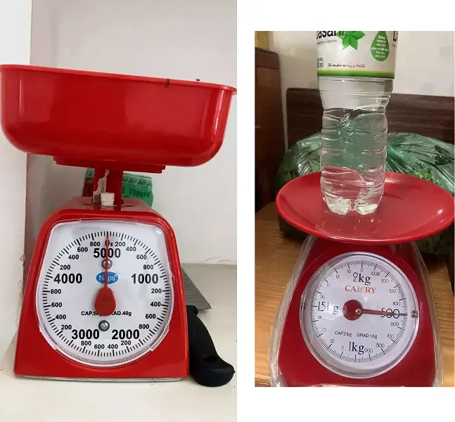 Top 3 cân đồng hồ lò xo nhà bếp
