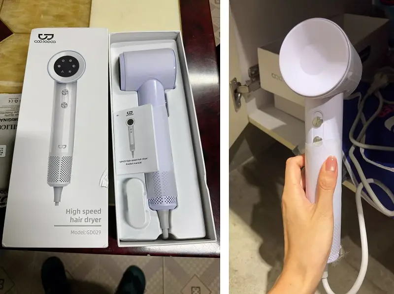 máy sấy tóc tốc độ cao GOOJODOQ