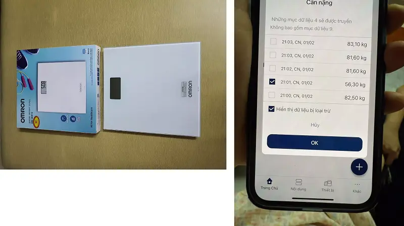 Top 5 cân sức khỏe Omron tốt nhất 2026