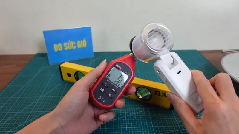 Drop Test quạt sò lạnh Milife F3P