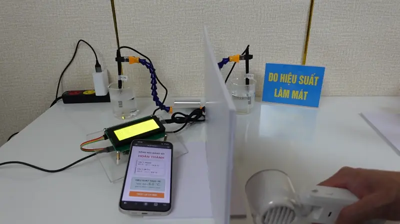 Drop Test quạt sò lạnh Milife F3P