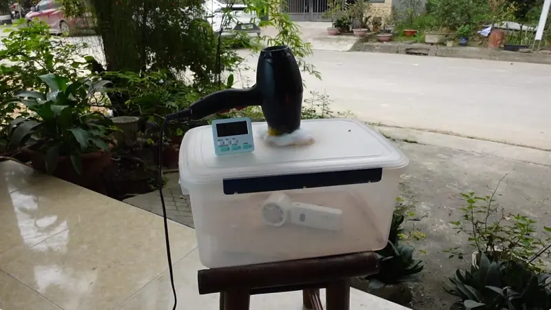 Drop Test quạt sò lạnh Milife F3P