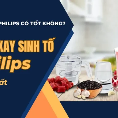 Máy xay sinh tố Philips có tốt không? 5 máy xay Philips bán chạy nhất