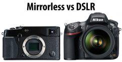 Máy ảnh DSLR là gì? Máy ảnh Mirrorless là gì? DSLR hay Mirrorless?