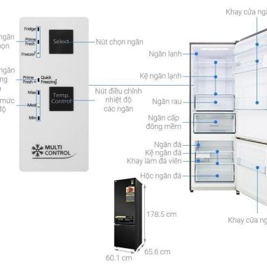 Tủ lạnh Panasonic ngăn đá dưới có tốt không? 3 tủ lạnh ngăn đá dưới Panasonic tốt