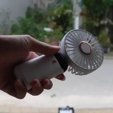 Review & Drop Test quạt cầm tay GIÁ CHỈ 45K