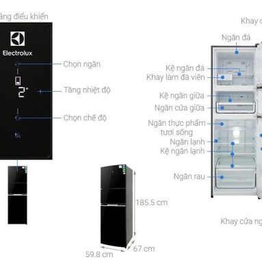 Top 5 tủ lạnh 3 cánh bán chạy nhất năm 2022
