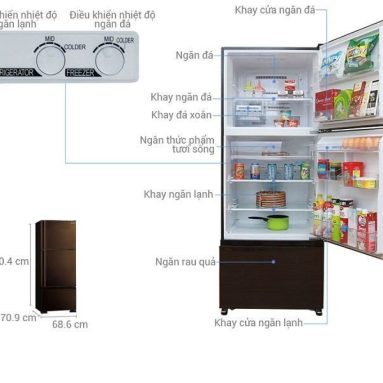 Top 5 tủ lạnh 400 lít bán chạy nhất 2022